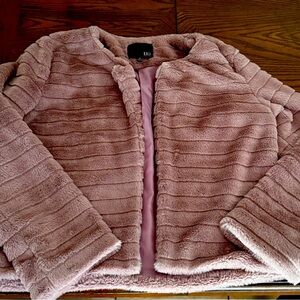 Kaii ultra soft faux fur short jacket size M